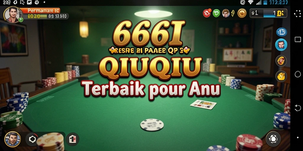 Gameplay seru QiuQiu dalam aplikasi 666I yang menarik.
