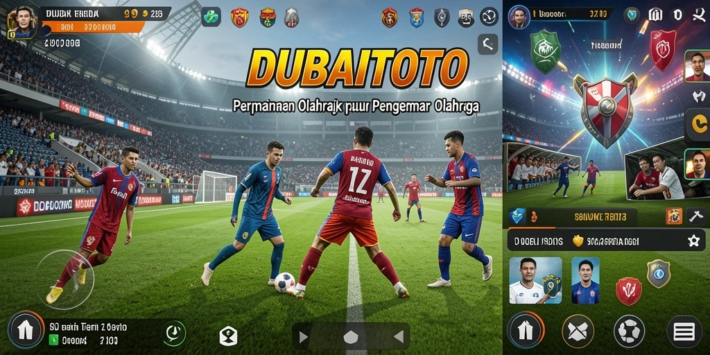 Gameplay seru di DUBAITOTO dengan antusiasme para pemain olahraga.
