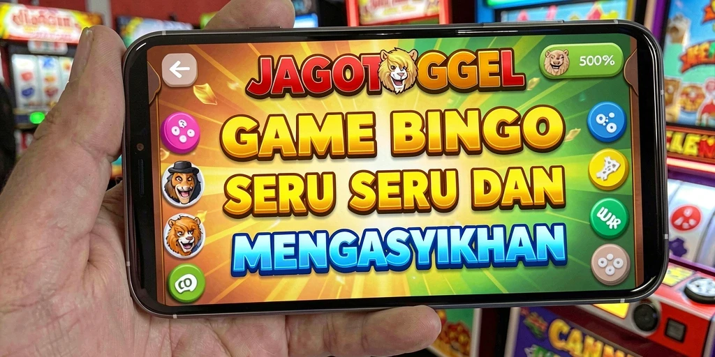 Tampilan gameplay seru dari JAGOTOGEL dalam permainan Bingo.