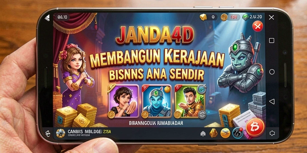 Screenshot utama JANDA4D yang menampilkan gameplay yang seru dan interaktif.