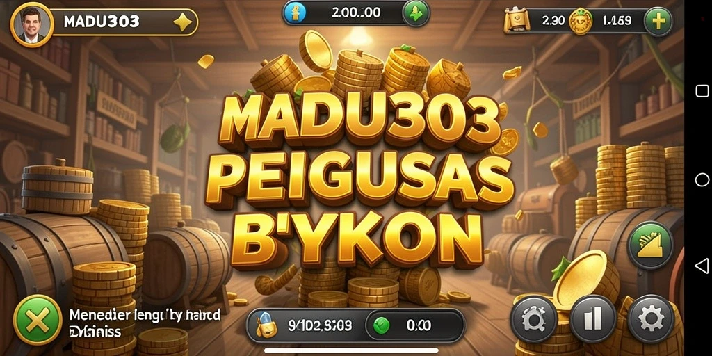 Tampilan gameplay seru dalam MADU303 yang menantang.