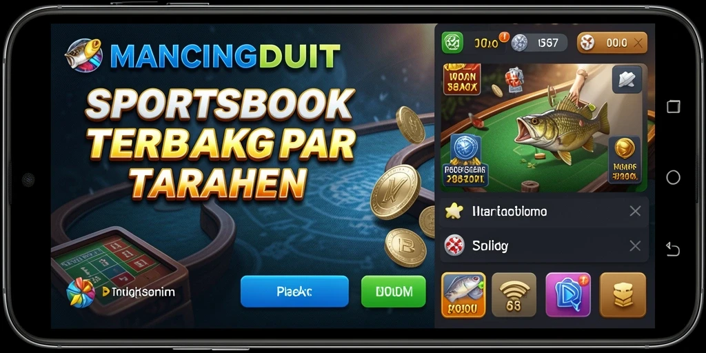 Tampilan menarik dari gameplay MANCINGDUIT yang seru.